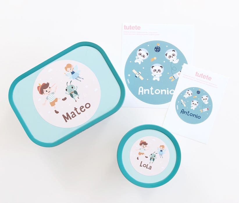 Etichette personalizzate